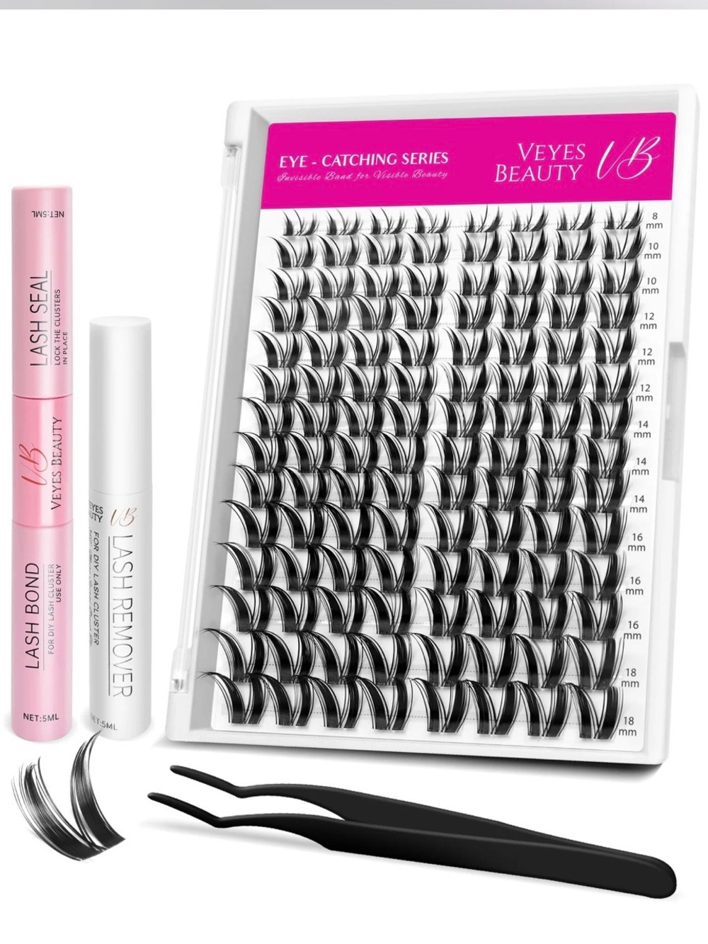 VEYES BEAUTY Eye Catching Series Bunny DIY lash clusters kit